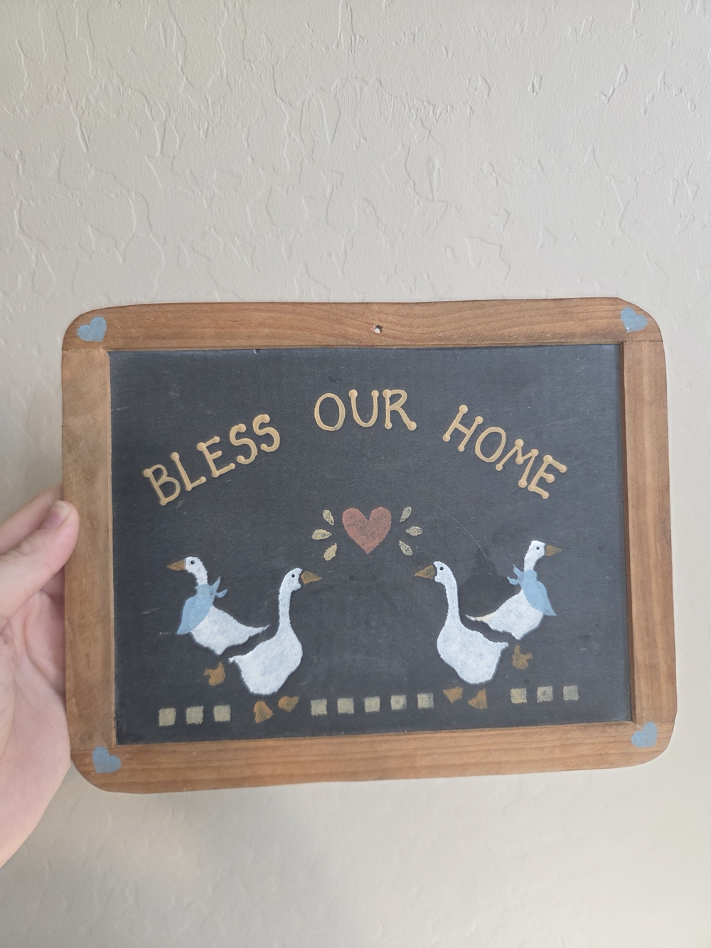 Vintage Goose Wall Sign